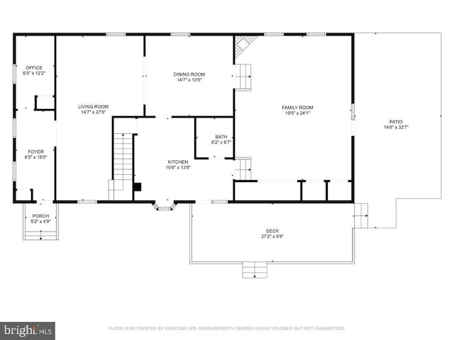 140 Grandview Ave, Hamilton, NJ 08620 - home floor plan