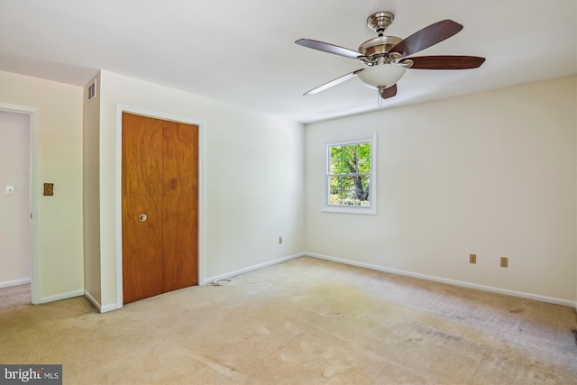 1176 Goldfinch Ln, Millersville, MD 21108 - unfurnished room with carpet flooring, a ceiling fan, and baseboards