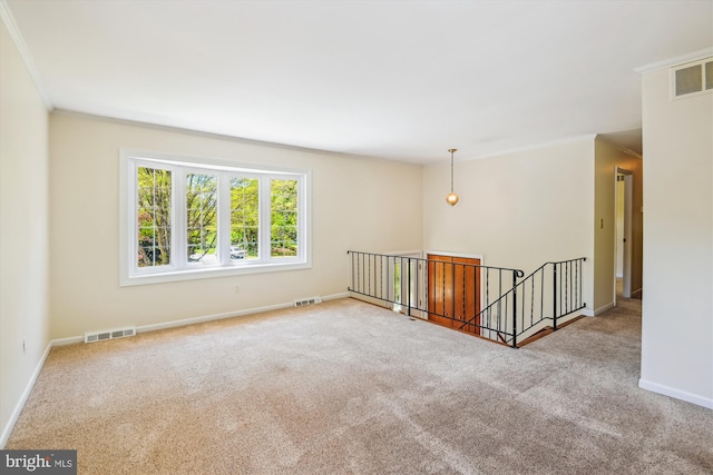 1176 Goldfinch Ln, Millersville, MD 21108 - carpeted empty room with ornamental molding and baseboards
