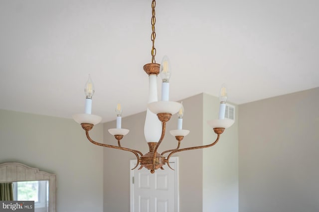 2332 E Baltimore St E, Baltimore, MD 21224 - detailed view of a chandelier