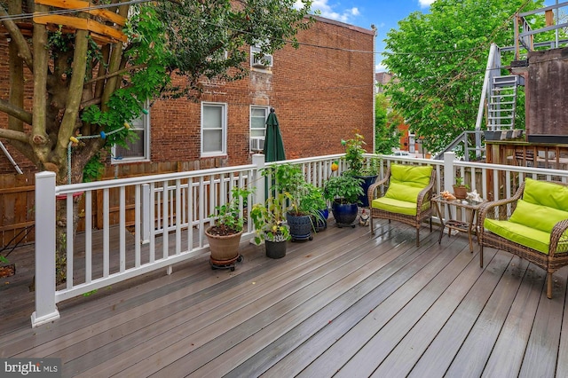 2332 E Baltimore St E, Baltimore, MD 21224 - view of wooden deck