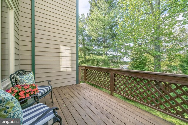 view of deck