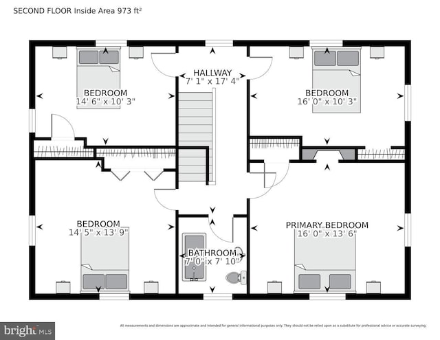4901 40th Pl, Hyattsville, MD 20781 - floor plan / room layout
