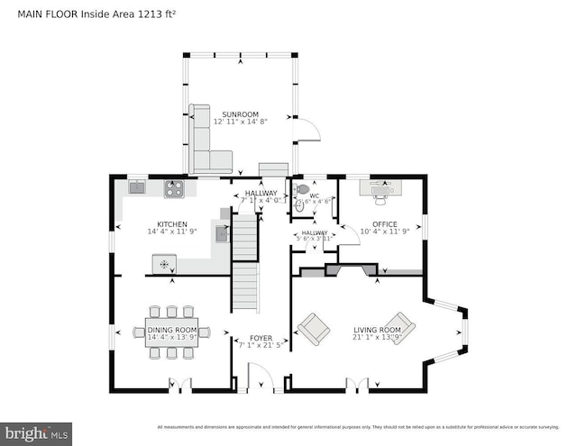 4901 40th Pl, Hyattsville, MD 20781 - home floor plan