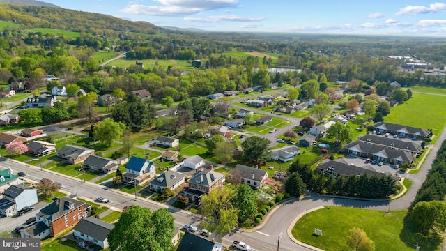 16 N Maple Ave, Smithsburg, MD 21783 - aerial view of residential area with a heavily wooded area
