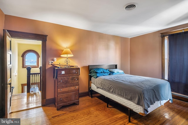 16 N Maple Ave, Smithsburg, MD 21783 - bedroom with hardwood / wood-style flooring and baseboards