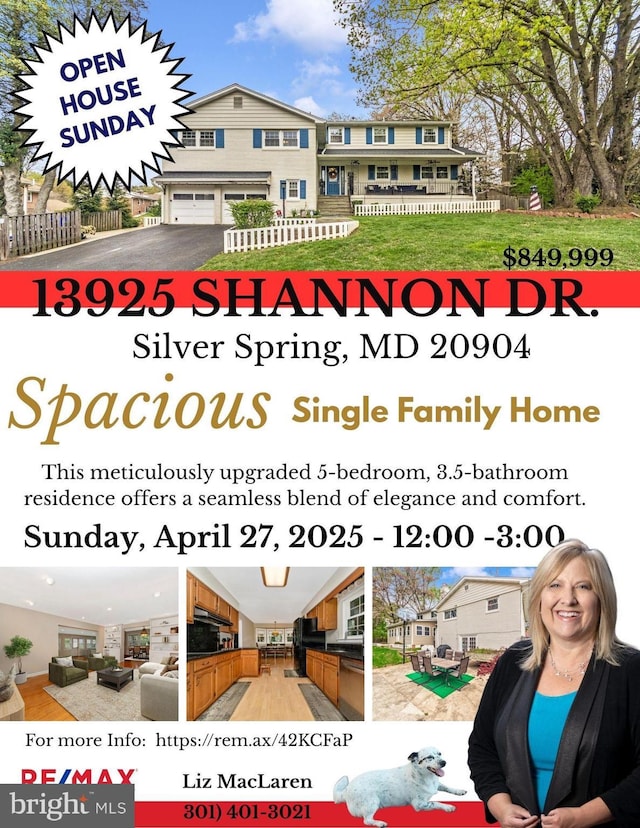 16 N Maple Ave, Smithsburg, MD 21783 - view of a document with a collage of images