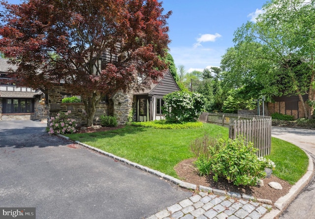 410 Arthurs Round Table, Wynnewood, PA 19096 - view of front facade featuring stone siding