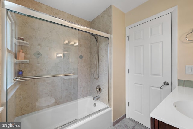 355 Agabiti Ct, Hamilton, NJ 08610 - full bathroom featuring vanity, enclosed tub / shower combo, and baseboards
