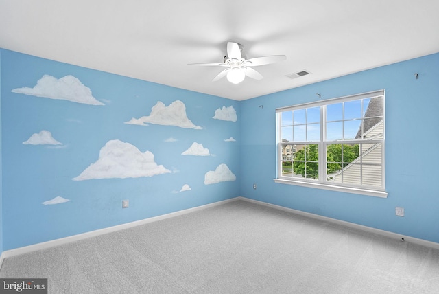 43127 Rocks Way, Leesburg, VA 20176 - carpeted spare room with a ceiling fan and baseboards