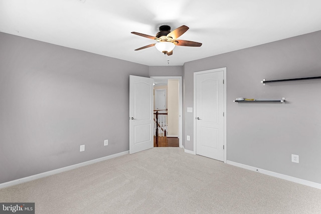 43127 Rocks Way, Leesburg, VA 20176 - unfurnished bedroom with baseboards, carpet, and ceiling fan