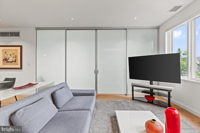 1932 9th St NW Unit R402, Washington, DC 20001 - living room with wood finished floors