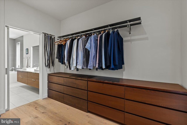 1932 9th St NW Unit R402, Washington, DC 20001 - walk in closet with light wood finished floors