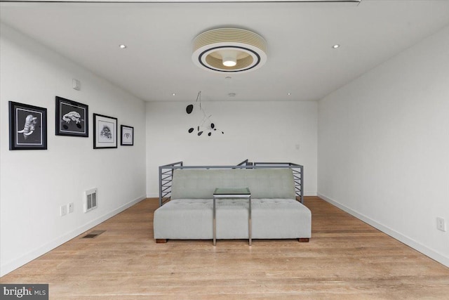 1932 9th St NW Unit R402, Washington, DC 20001 - bedroom with baseboards, wood finished floors, and recessed lighting