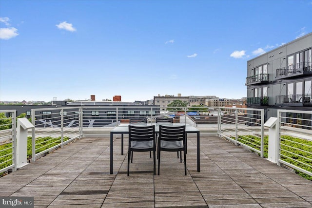1932 9th St NW Unit R402, Washington, DC 20001 - view of wooden deck