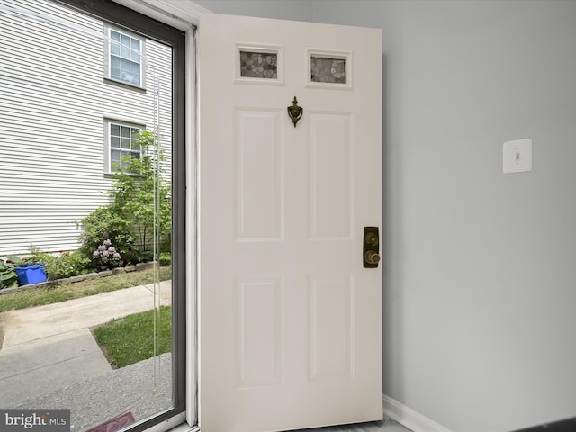 view of entrance to property