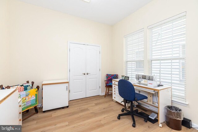 111 Central Parke E, Ocean Pines, MD 21811 - home office featuring light wood-style floors