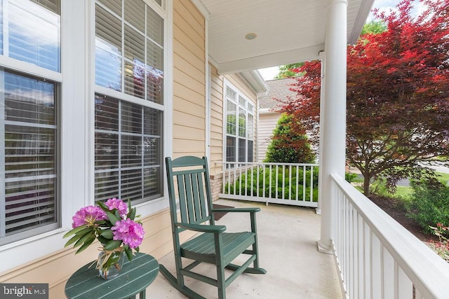 111 Central Parke E, Ocean Pines, MD 21811 - balcony with covered porch