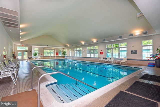 111 Central Parke E, Ocean Pines, MD 21811 - indoor pool with french doors