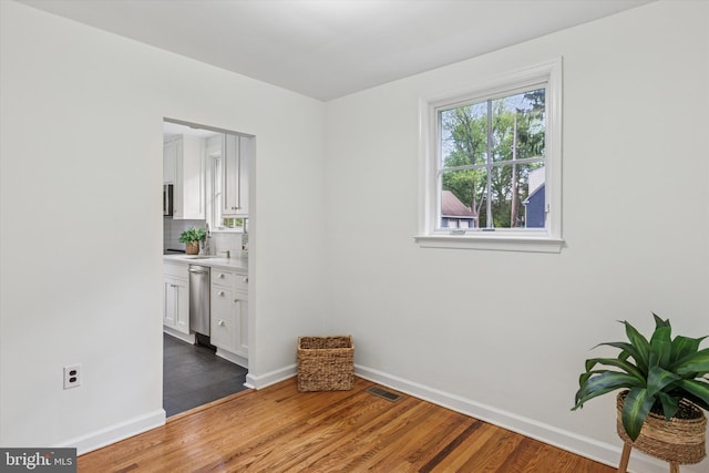 129 Kreutz Ave, Doylestown, PA 18901 - spare room with baseboards and wood finished floors