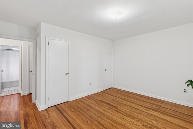 129 Kreutz Ave, Doylestown, PA 18901 - unfurnished bedroom featuring wood finished floors and baseboards
