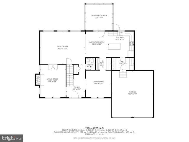 15 Halbright Ct, Lutherville Timonium, MD 21093 - home floor plan