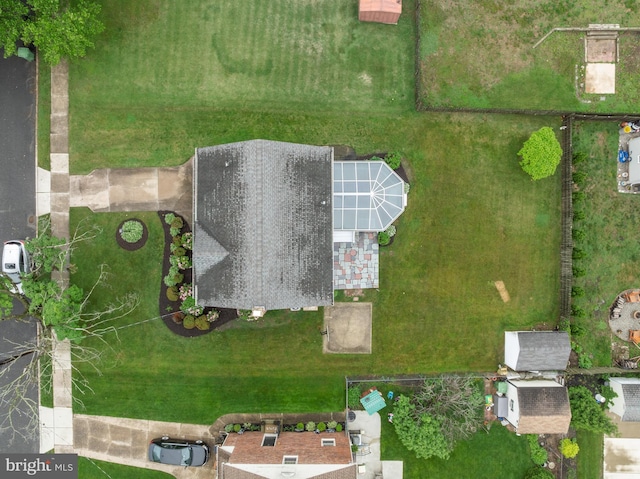 aerial view