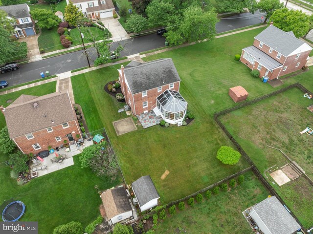 bird's eye view