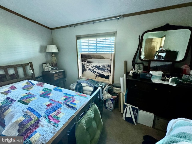bedroom featuring carpet flooring