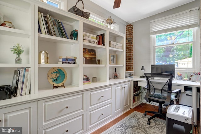 2914 6th St S, Arlington, VA 22204 - office with a ceiling fan