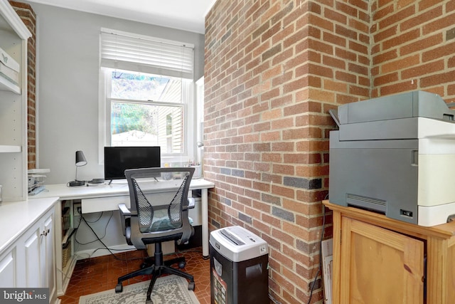 2914 6th St S, Arlington, VA 22204 - office featuring brick wall