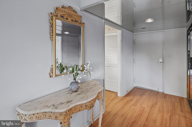 2 High Stepper Ct Unit 201, Baltimore, MD 21208 - hall featuring light wood finished floors