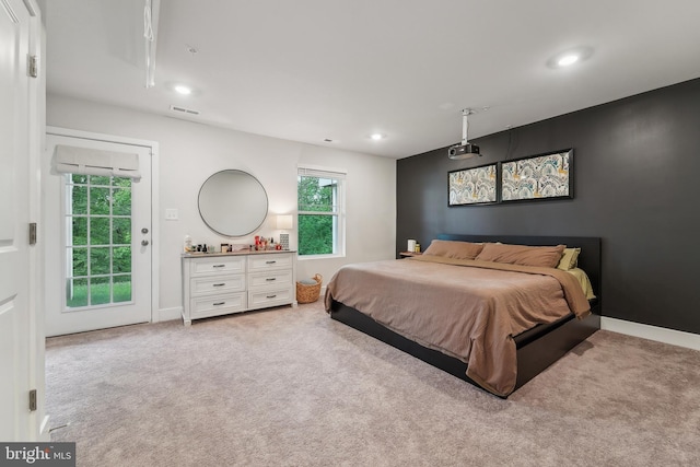7853 Bluelick Run Rd, Baltimore, MD 21244 - carpeted bedroom with recessed lighting and baseboards