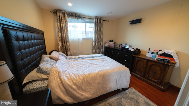 1834 Mower St, Philadelphia, PA 19152 - bedroom with wood finished floors and recessed lighting
