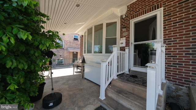 1834 Mower St, Philadelphia, PA 19152 - view of patio / terrace featuring a porch and entry steps