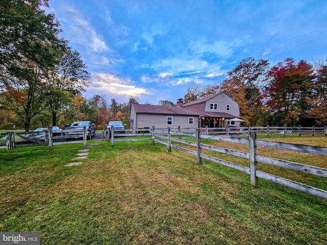 view of yard