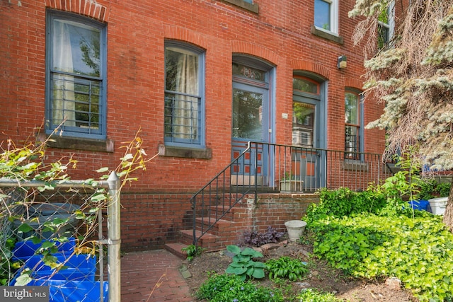 view of exterior entry