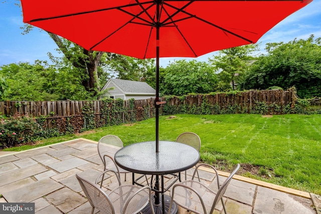 1807 N Barton St, Arlington, VA 22201 - view of patio