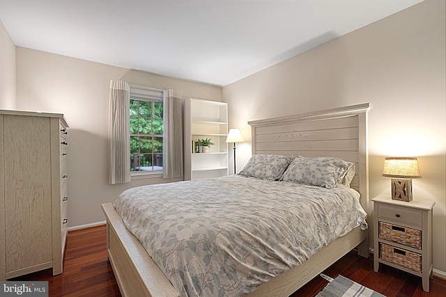 5731 Wooden Spoon Ct, Burke, VA 22015 - bedroom with dark wood-style flooring and baseboards