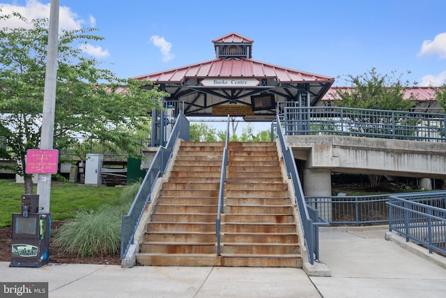 5731 Wooden Spoon Ct, Burke, VA 22015 - view of home's community with stairs and a gazebo