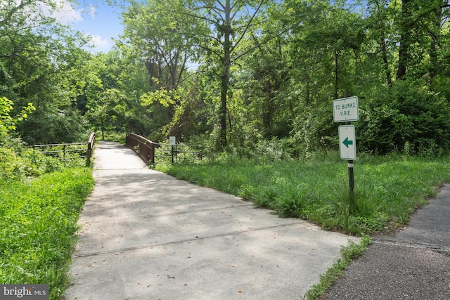 5731 Wooden Spoon Ct, Burke, VA 22015 - view of home's community featuring a forest view