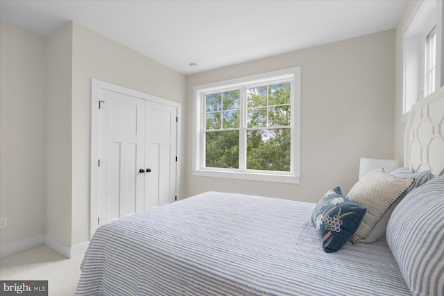 31447 Watershed Ln Unit 2, Bethany Beach, DE 19930 - bedroom featuring carpet flooring, baseboards, and a closet