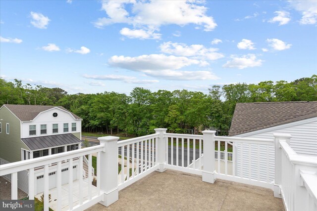 31447 Watershed Ln Unit 2, Bethany Beach, DE 19930 - view of patio / terrace featuring view of scattered trees