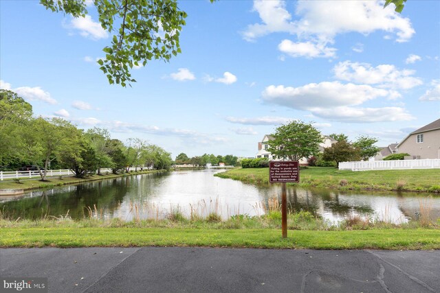 31447 Watershed Ln Unit 2, Bethany Beach, DE 19930 - water view with fence