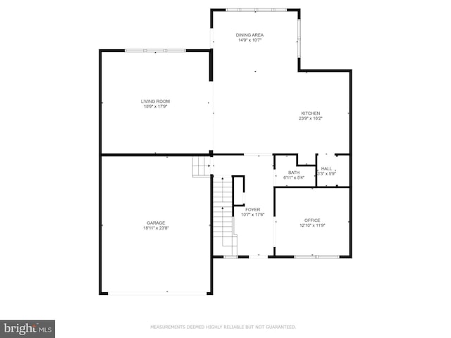734 Holden Rd, Frederick, MD 21701 - home floor plan