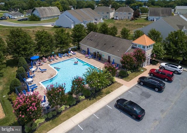 35427 Mercury Dr Unit 47B, Rehoboth Beach, DE 19971 - aerial view of a pool