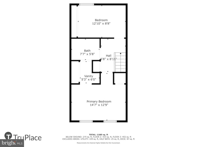 1279 Elm Grove Cir, Silver Spring, MD 20905 - property floor plan