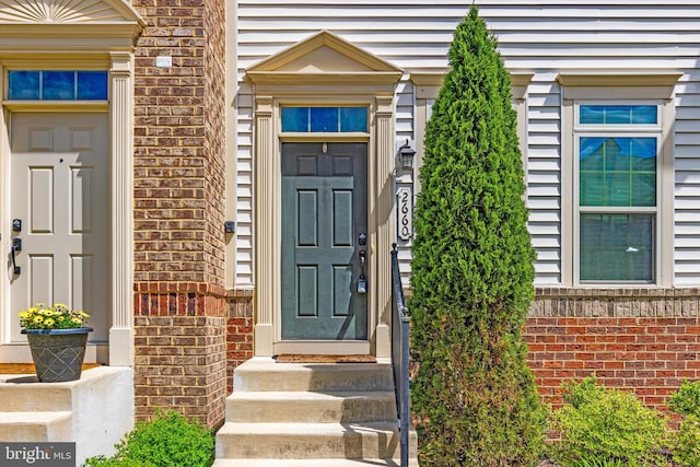2660 Richmond Way, Hanover, MD 21076 - entrance to property with brick siding