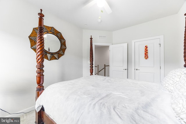 2660 Richmond Way, Hanover, MD 21076 - bedroom featuring ceiling fan and carpet flooring