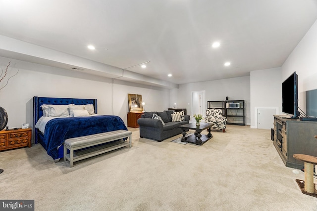 2660 Richmond Way, Hanover, MD 21076 - bedroom with carpet and recessed lighting